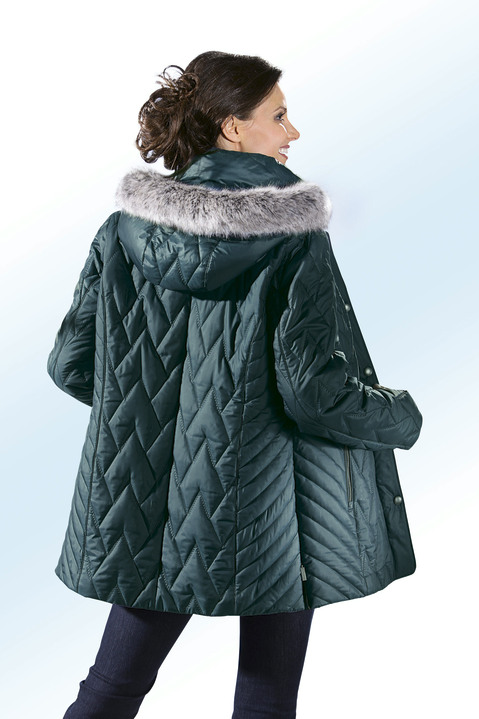 Winterjacken - Jacke mit fabelhaftem Stepp, in Größe 019 bis 054, in Farbe PETROL Ansicht 1