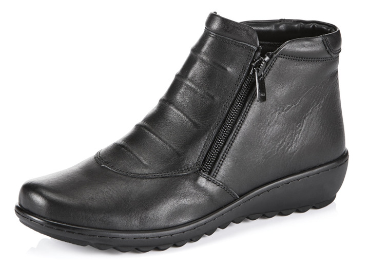 Stiefel & Stiefeletten - Gemini Stiefelette aus Rind-Nappaleder, in Größe 036 bis 042, in Farbe SCHWARZ Ansicht 1