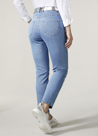 Knöchellange Jeans in 5-Pocket-Form